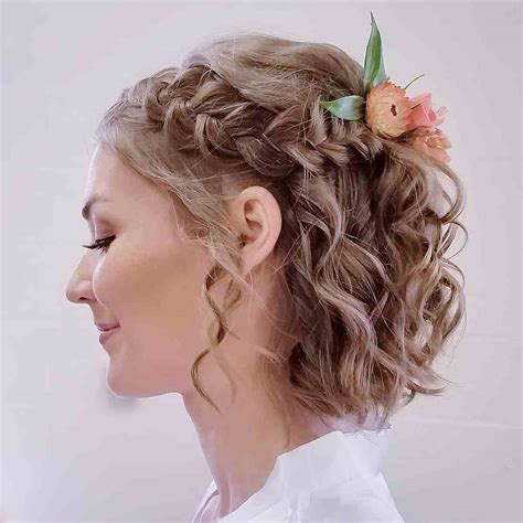 short hair bridesmaid styles|hair for halter bridesmaid.